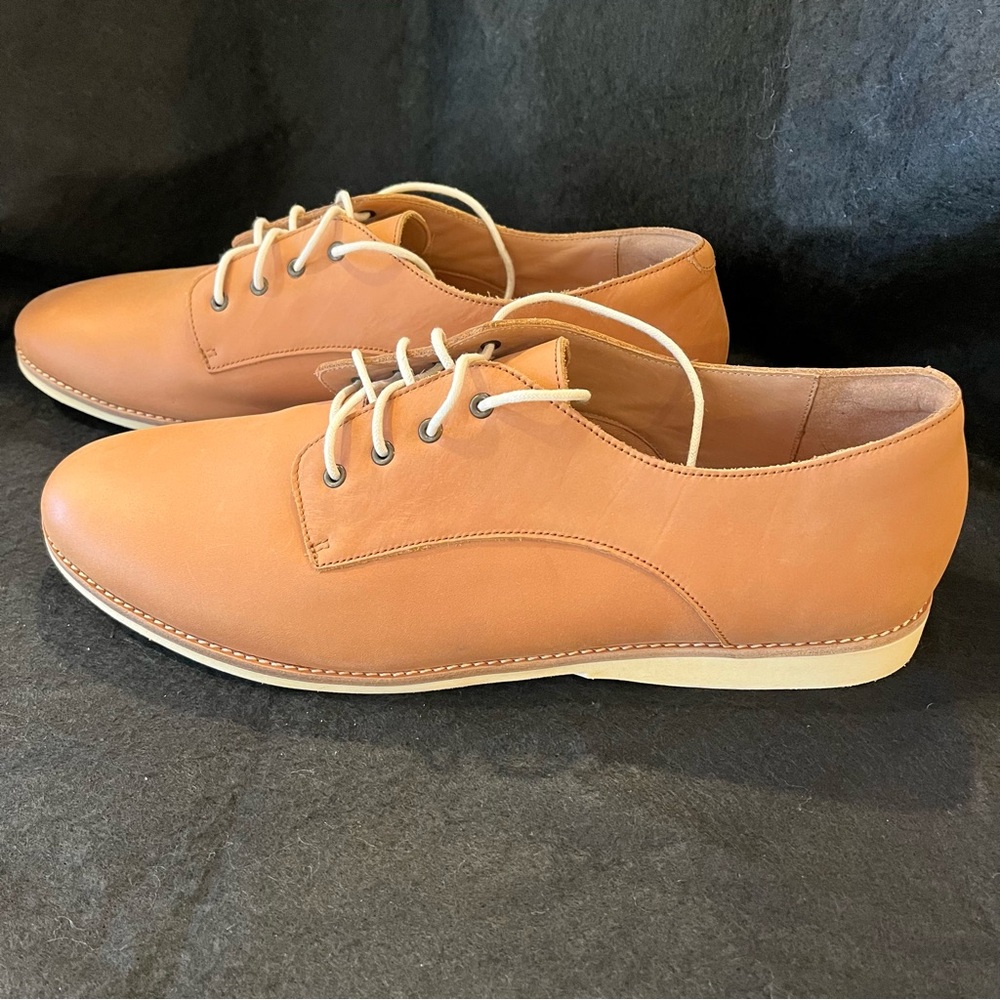 Rollie - Classic Derby - Cognac Leather - Size: Men 13,   EUR 47 - NWT